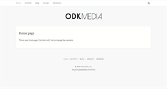 Desktop Screenshot of odkmedia.net