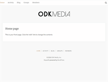 Tablet Screenshot of odkmedia.net